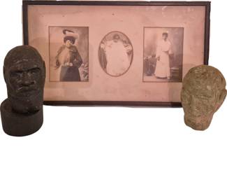 3934 - 3 African Cultural Items