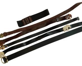 2061 - Lot of Assorted Safari Belt Buckles & More