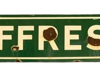 5559 - Jeffress Metal Sign - 48 x 10