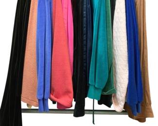 2011 - Closet Lot - Velour Pants & Shirt Sets & More (Description): most are size 10