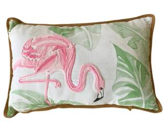 5043 - Flamingo Decor Throw Pillow