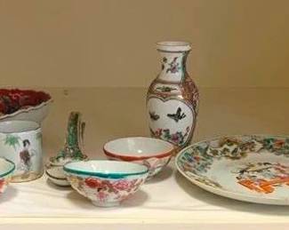 1061 - Group Lot of Asian Porcelains