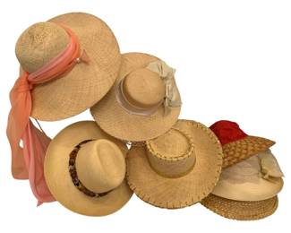 2161 - Assorted Women's Straw Hats w/ box