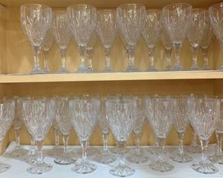 1117 - 2 Shelf Lots of Stemware