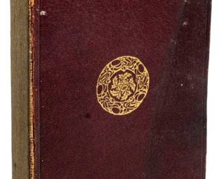 801 - 1910 Ed. Pippa Passes of Men & Women (Description): A 1910 edition of Pippa Passes of Men &  Women. The volume features a leather binding  with gilt decorative medallion on the front  cover. The book shows age-appropriate wear to  the binding and spine.