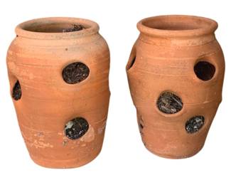 5528 - Terra-Cotta Planters - 14 x 10