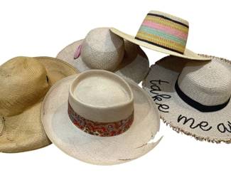 2127 - Assorted Straw Hats
