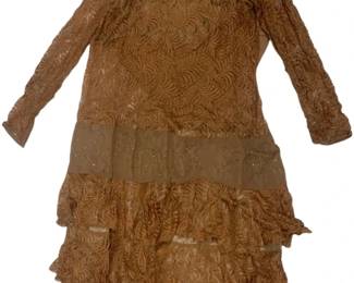 2272 - Handmade Lace Dress (Description): Appears to be Medium