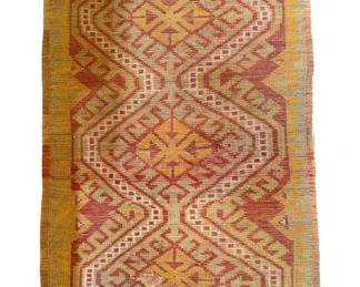 1129 - Vintage Turkish Kilim Rug 33 x 21