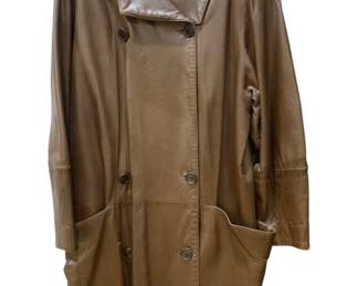 2142 - Women's Fairbrooke Lamb Leather Coat - sz 6