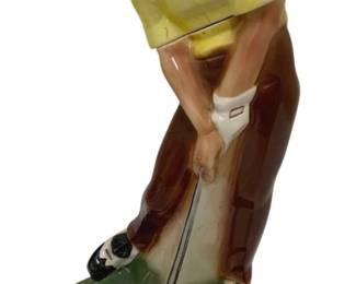 1014 - Golf Liquor Bottle - 14.5" Tall