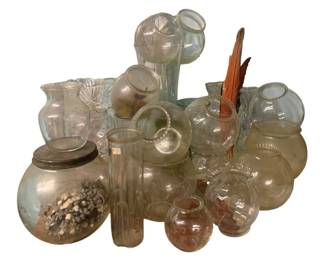 3102 - Lot of Assorted Glass Items