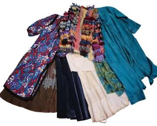 2246 - Lot of Assorted Vintage Clothing (Description): skirts, jackets & dresses
