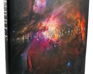 833 - 2008 1st Ed. Hubble Imaging Space and Time (Description): Hubble Imaging Space and Time, 2008 first  edition. This book by David Devorkin and  Robert W. Smith features forewords by Neil  deGrasse Tyson and John M. Grunsfeld,  published by National Geographic.
