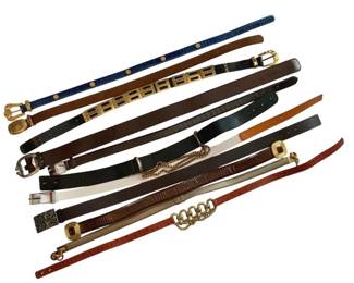 2062 - Most are Leather Doncaster Belts - Size M