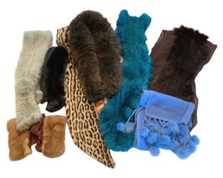 2105 - Assorted Fur Collars & More