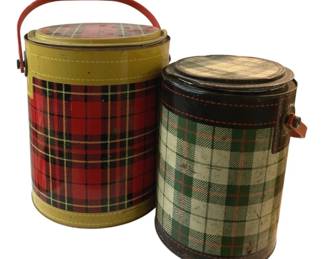 3096 - 2 Vintage Coolers - 14 x 12