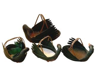 5010 - Group of Duck Baskets - 13 x 9, 9 x 7