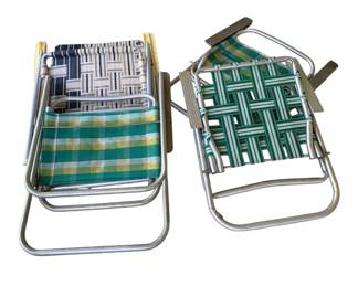5521 - 4 Vintage Folding Chairs