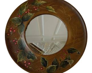 3076 - Mid Century Mirror - 12" Round