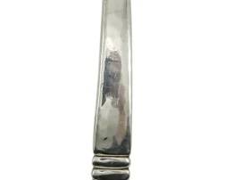 87 - Randahl Hand Wrought Sterling Spoon 7" (Description): Randahl hand wrought sterling silver spoon.  Measures 7 inches in length. Total weight of  2.09oz.