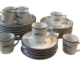 3053 - 32pc 10 Strawberry Street China Set