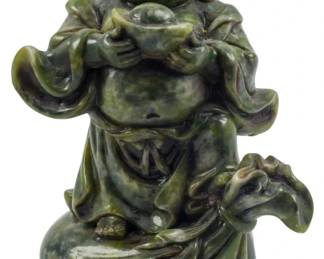 62 - Carved Buddha Figure 4.5"