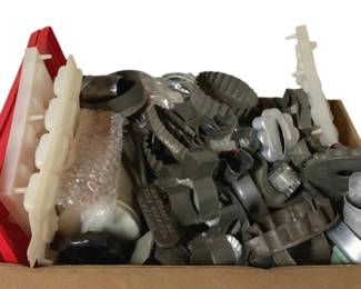 3111 - Box Lot of Assorted Cookie/Baking Molds