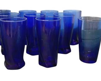 3131 - 14 Blue Glasses - 6" Tall