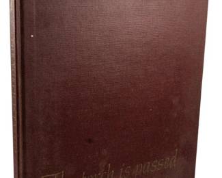 813 - 1963 1st Ed. The Torch is Passed (Description): First edition of "The Torch is Passed" from  1963, accompanied by an associated newspaper.  This publication documents the historic  events surrounding President John F.  Kennedy's assassination and its aftermath, as reported by the Associated Press.