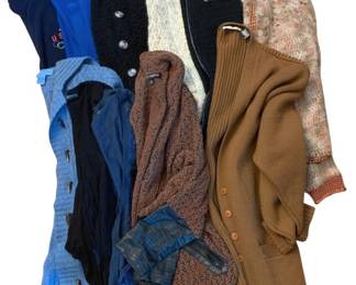 2167 - Assorted Sweaters & Cardigans - size Med