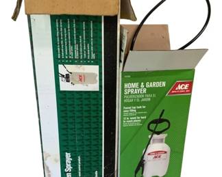 3002 - 2 Home & Garden Sprayers in Box (Description): Used as is electric/electronic/mechanical  item. No guarantee all components, untested.