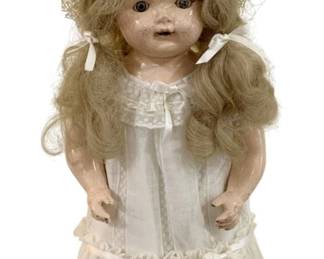 276 - Antique Doll by Century Doll Co w/ stand (Description): 23" Tall - Eyes open and close