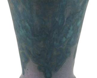 172 - National Pottery Company Vase 6.5"x4.5" (Description): A National Pottery Company vase measuring 6  1/2" x 4.5".