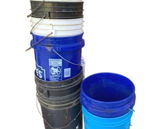 5554 - Lot of 5 Gallon Buckets