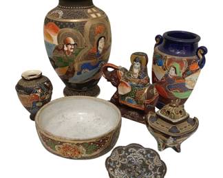 1025 - Lot of Assorted Oriental Items