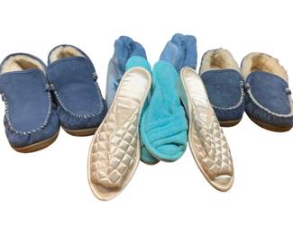 2182 - L.L. Bean Slippers & others, size 9