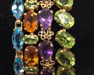14k gold bracelets 