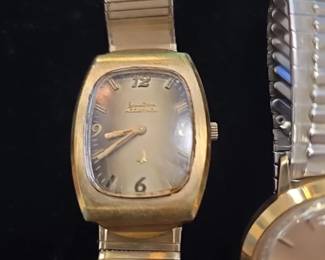 vintage mens watches accutron  etc 