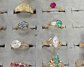 14k gold rings 
