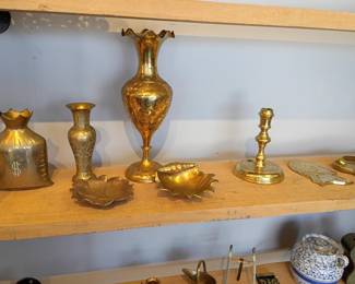 Brass decor