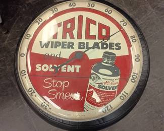 vintage advertising thermometer 