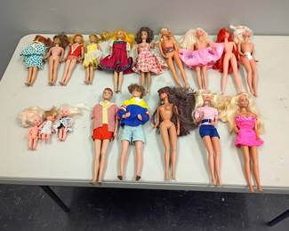 vintage Barbies