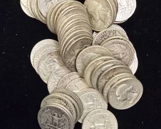 Silver quarters