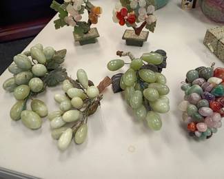Jade sculptures