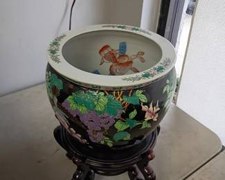 koi pond planters 