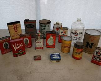vintage tins