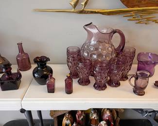 Amethyst glass