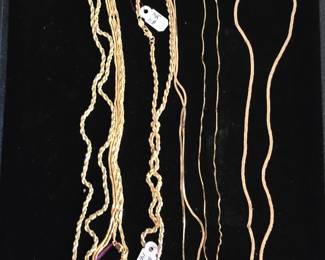 Gold chains