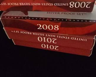 Silver Proof sets